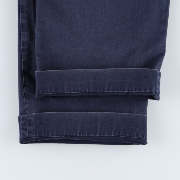Ralph Lauren POLO RALPH LAUREN STRETCH CLASSIC FIT Chino Pants, Men's W37 (approx.) cotton navy blue type Vintage Second Hand