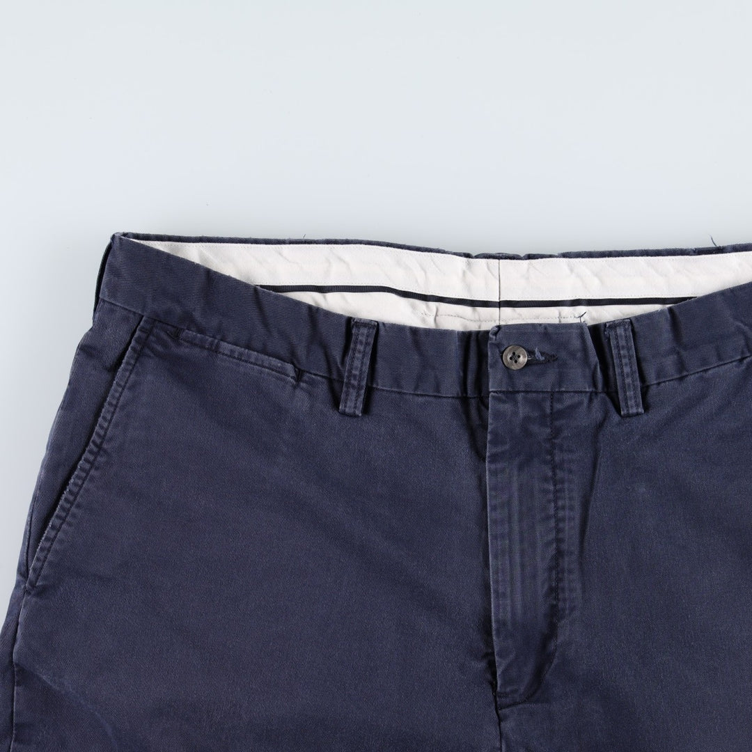 Ralph Lauren POLO RALPH LAUREN STRETCH CLASSIC FIT Chino Pants, Men's W37 (approx.) cotton navy blue type Vintage Second Hand