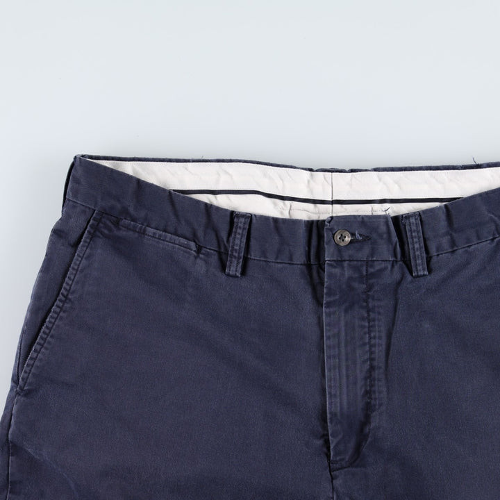 Ralph Lauren POLO RALPH LAUREN STRETCH CLASSIC FIT Chino Pants, Men's W37 (approx.) cotton navy blue type Vintage Second Hand