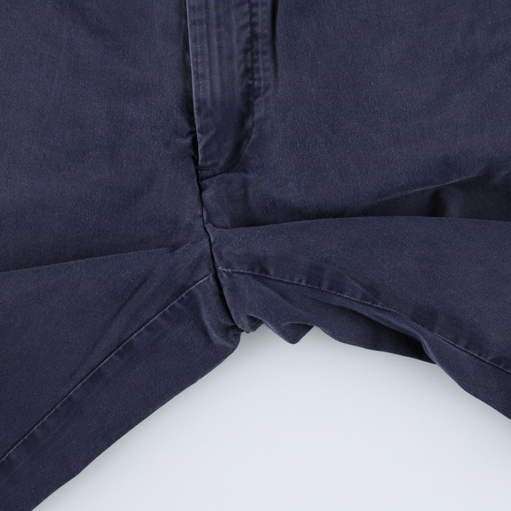 Ralph Lauren POLO RALPH LAUREN STRETCH CLASSIC FIT Chino Pants, Men's W37 (approx.) cotton navy blue type Vintage Second Hand