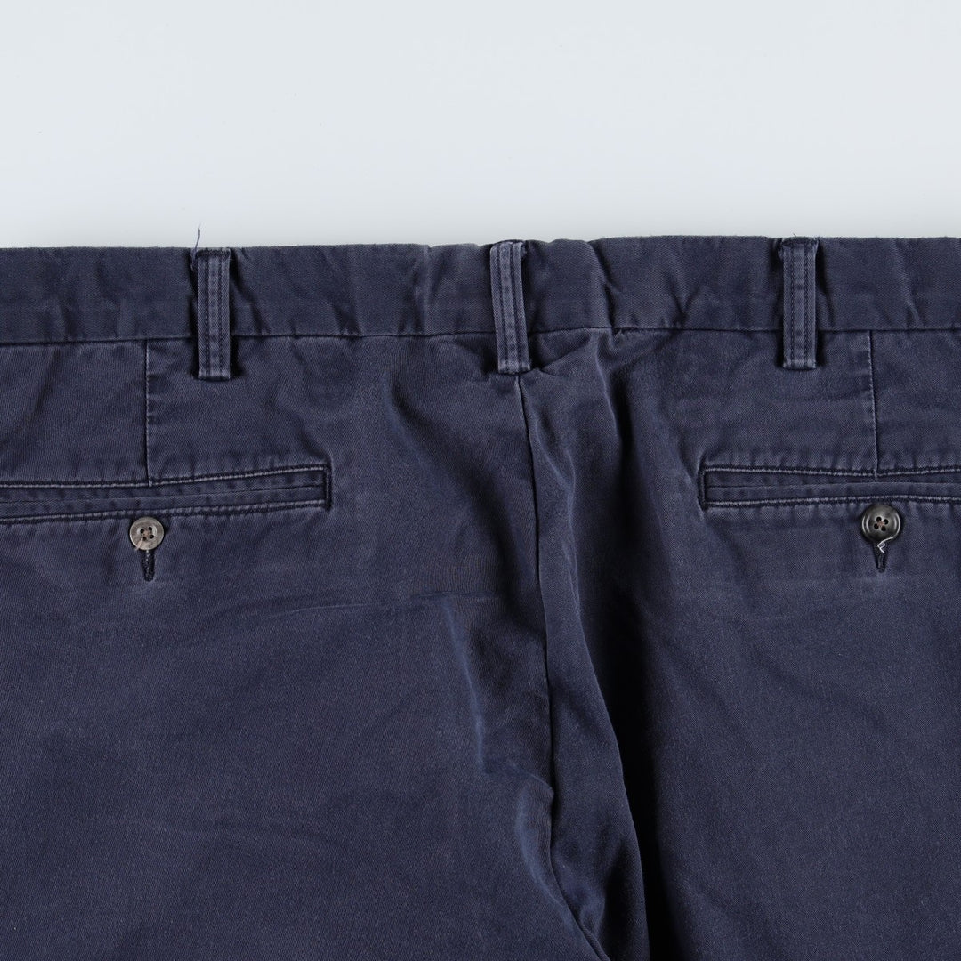 Ralph Lauren POLO RALPH LAUREN STRETCH CLASSIC FIT Chino Pants, Men's W37 (approx.) cotton navy blue type Vintage Second Hand