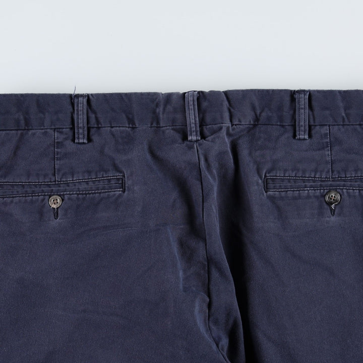 Ralph Lauren POLO RALPH LAUREN STRETCH CLASSIC FIT Chino Pants, Men's W37 (approx.) cotton navy blue type Vintage Second Hand