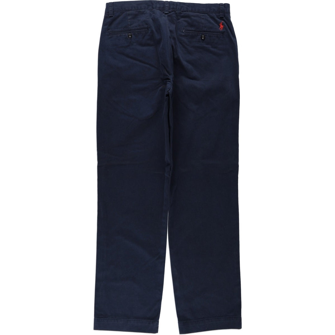Ralph Lauren POLO by Ralph Lauren PRESTON PANT, Men's Chino Pants, Size W33 cotton navy blue type Vintage Second Hand