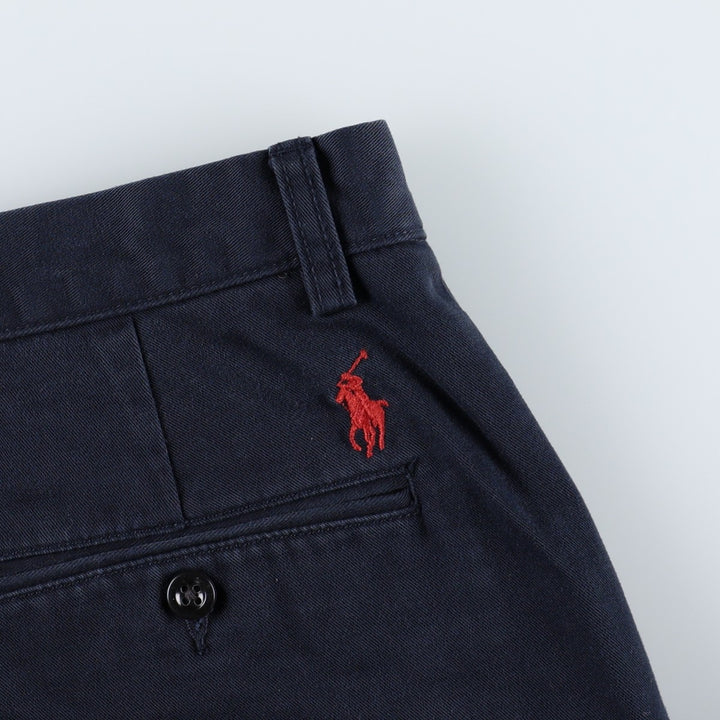 Ralph Lauren POLO by Ralph Lauren PRESTON PANT, Men's Chino Pants, Size W33 cotton navy blue type Vintage Second Hand