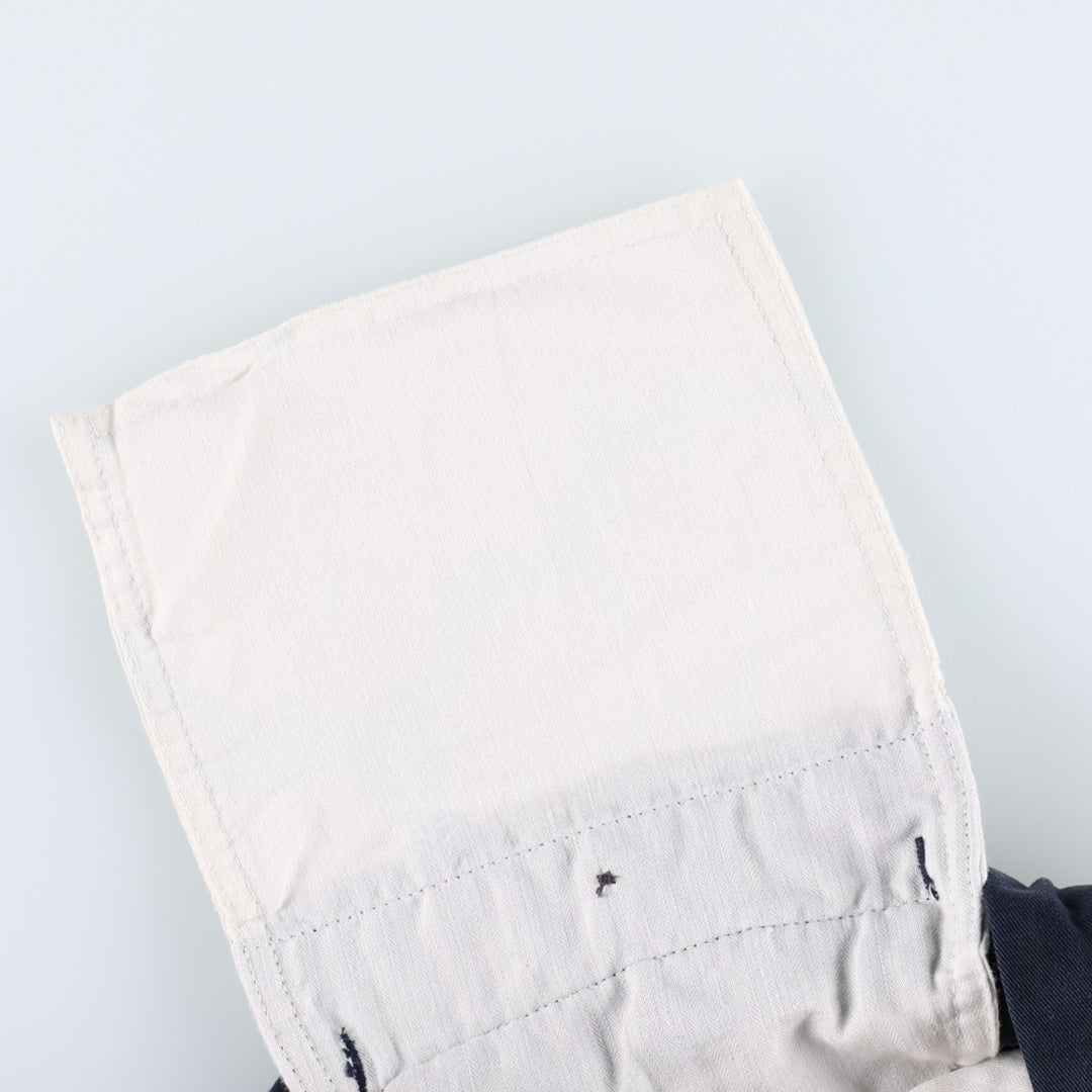 Ralph Lauren POLO by Ralph Lauren PRESTON PANT, Men's Chino Pants, Size W33 cotton navy blue type Vintage Second Hand