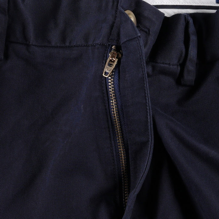 Ralph Lauren POLO RALPH LAUREN Stretch Classic Fit Chino Pants, Men's Size W34 (approx.) cotton navy blue type Vintage Second Hand