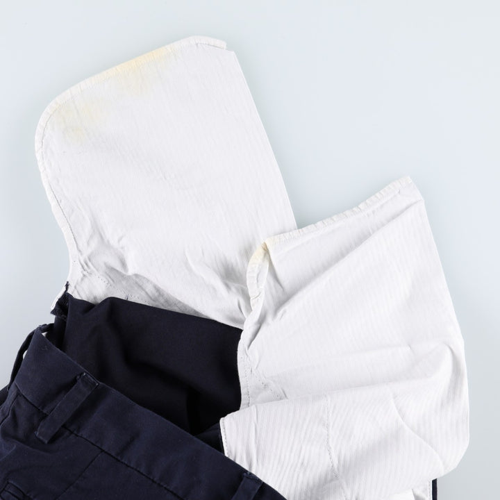 Ralph Lauren POLO RALPH LAUREN Stretch Classic Fit Chino Pants, Men's Size W34 (approx.) cotton navy blue type Vintage Second Hand