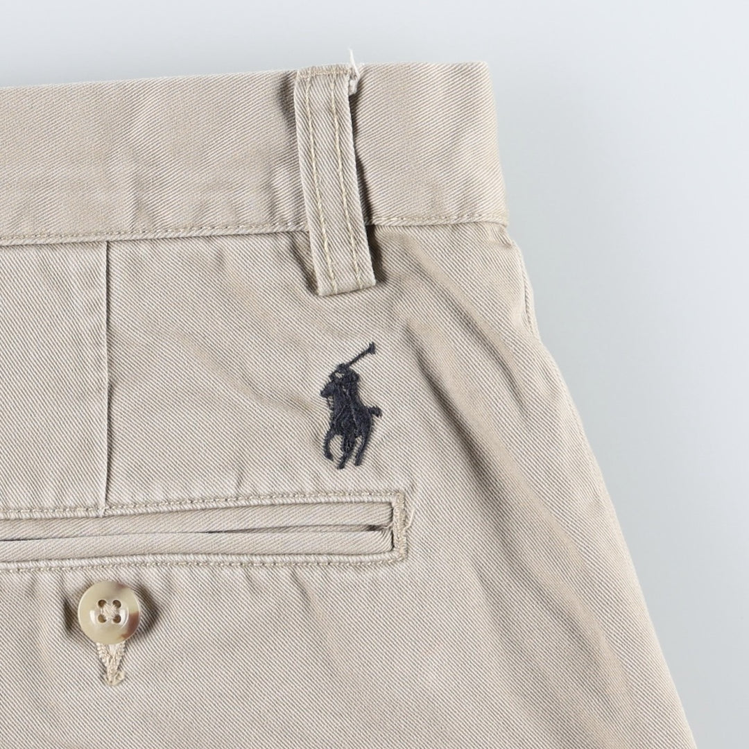 Ralph Lauren POLO by Ralph Lauren PRESTON PANT Chino pants for men, equivalent to w34 cotton Beige type Vintage Second Hand