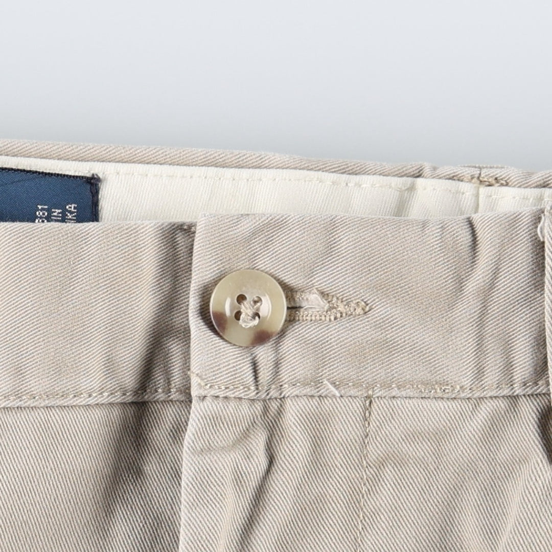 Ralph Lauren POLO by Ralph Lauren PRESTON PANT Chino pants for men, equivalent to w34 cotton Beige type Vintage Second Hand