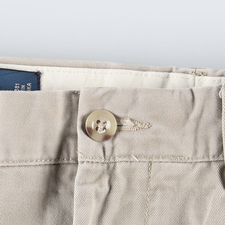Ralph Lauren POLO by Ralph Lauren PRESTON PANT Chino pants for men, equivalent to w34 cotton Beige type Vintage Second Hand