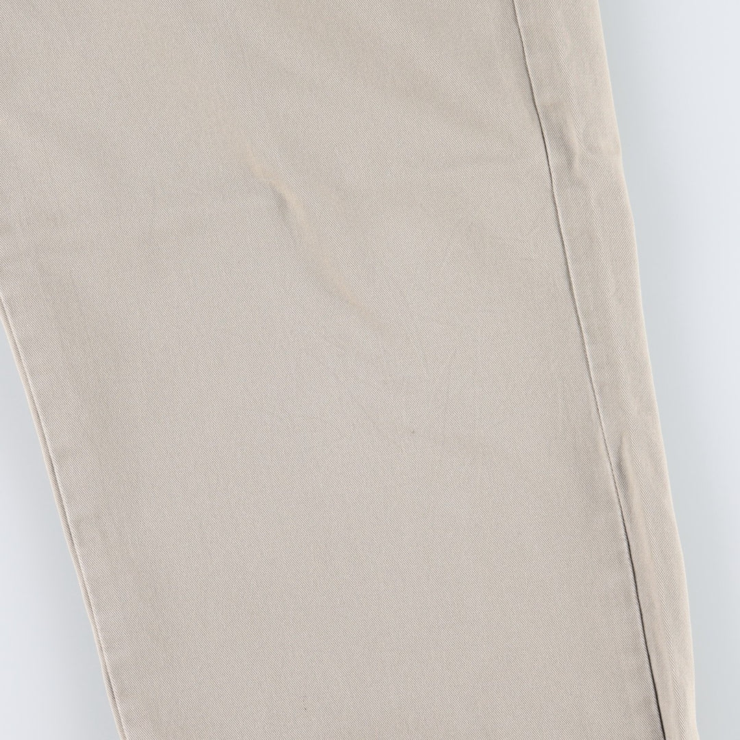 Ralph Lauren POLO by Ralph Lauren PRESTON PANT Chino pants for men, equivalent to w34 cotton Beige type Vintage Second Hand