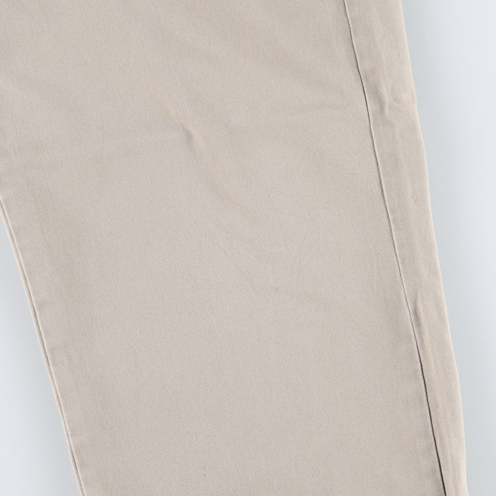 Ralph Lauren POLO by Ralph Lauren PRESTON PANT Chino pants for men, equivalent to w34 cotton Beige type Vintage Second Hand