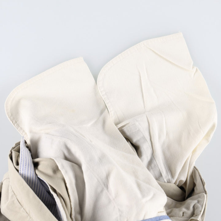 Ralph Lauren POLO by Ralph Lauren Classic Fit Two-Pleated Chino Pants, Men's, Size W32 cotton Beige type Vintage Second Hand