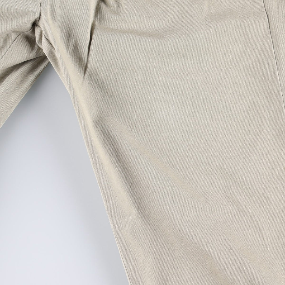 Ralph Lauren POLO by Ralph Lauren Classic Fit Two-Pleated Chino Pants, Men's, Size W32 cotton Beige type Vintage Second Hand
