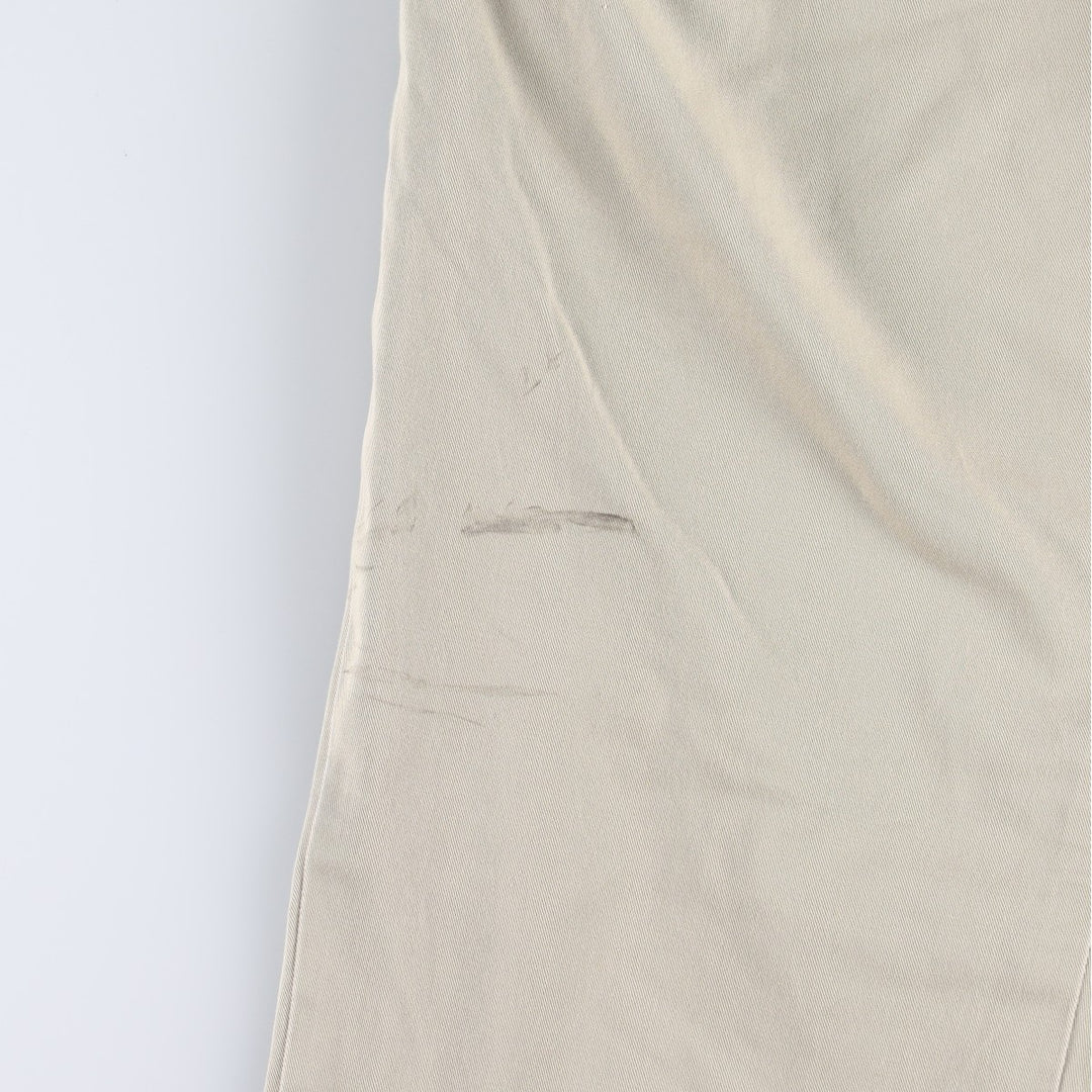 Ralph Lauren POLO by Ralph Lauren Classic Fit Two-Pleated Chino Pants, Men's, Size W32 cotton Beige type Vintage Second Hand