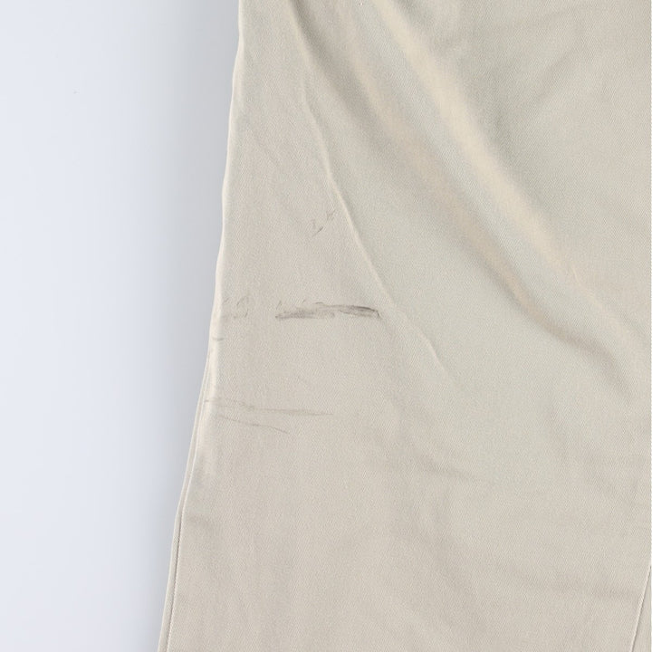 Ralph Lauren POLO by Ralph Lauren Classic Fit Two-Pleated Chino Pants, Men's, Size W32 cotton Beige type Vintage Second Hand