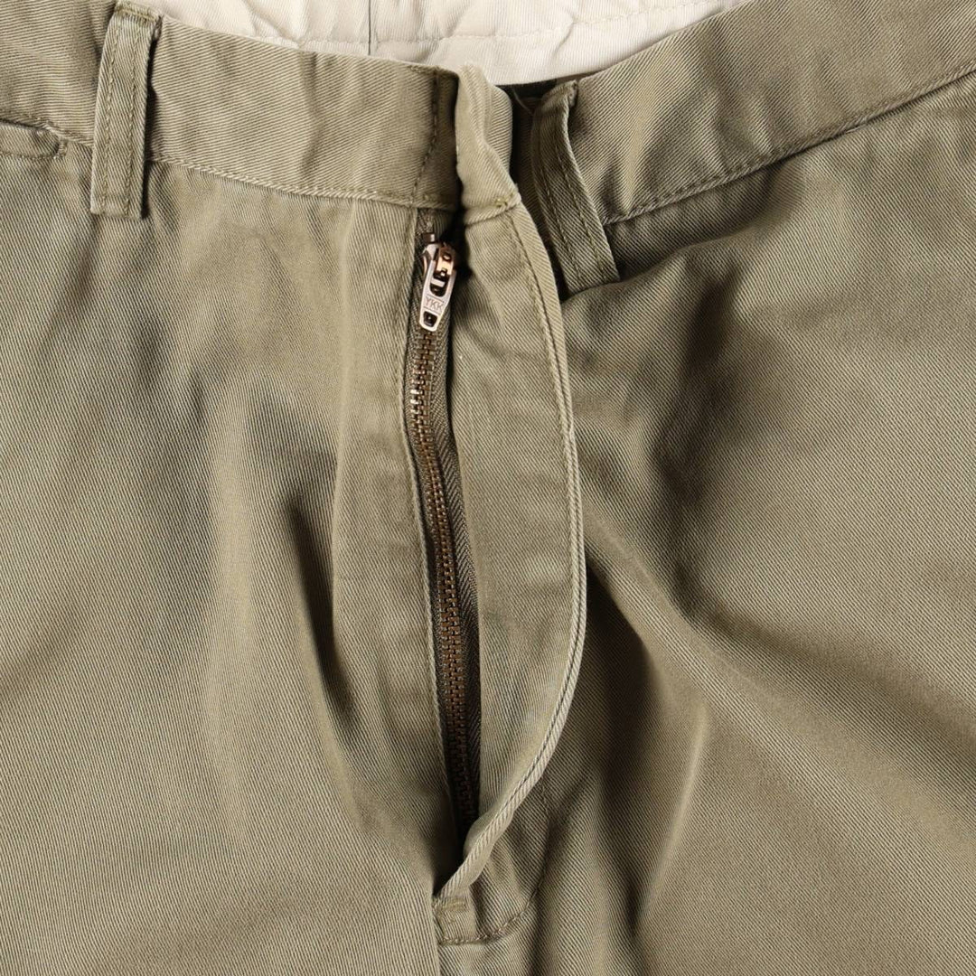 Ralph Lauren POLO by Ralph Lauren PROSPECT PANT Chino pants for men, equivalent to w34 cotton Khaki type brown Vintage Second Hand