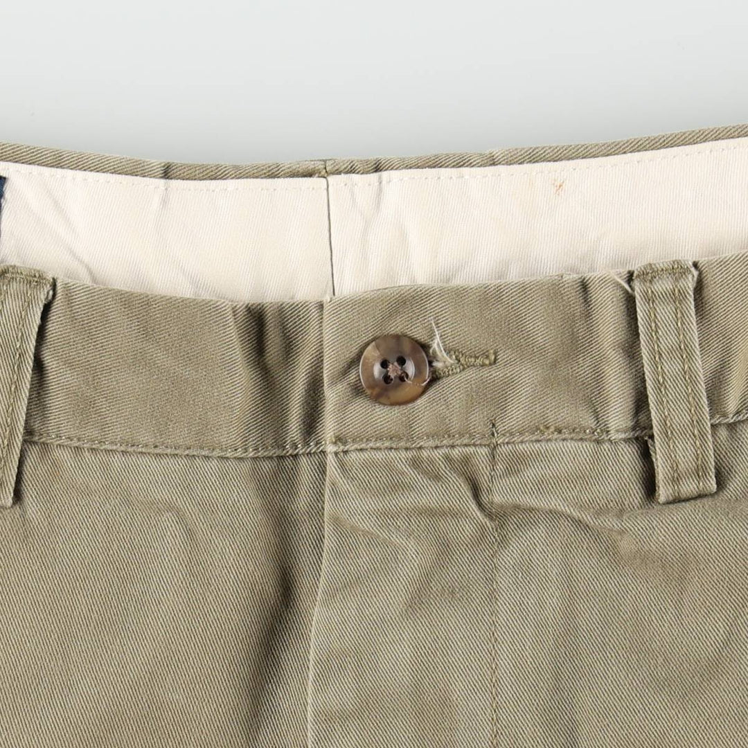 Ralph Lauren POLO by Ralph Lauren PROSPECT PANT Chino pants for men, equivalent to w34 cotton Khaki type brown Vintage Second Hand