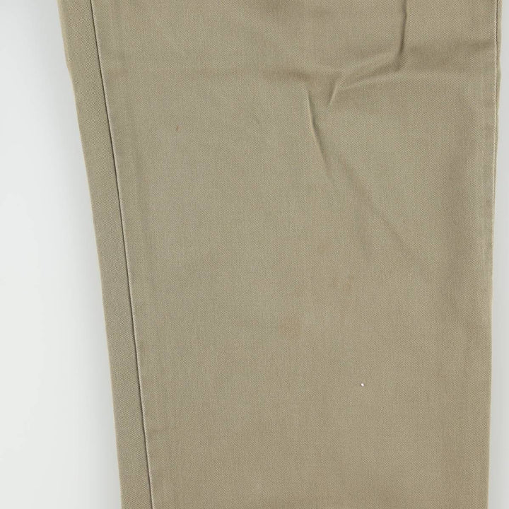 Ralph Lauren POLO by Ralph Lauren PROSPECT PANT Chino pants for men, equivalent to w34 cotton Khaki type brown Vintage Second Hand