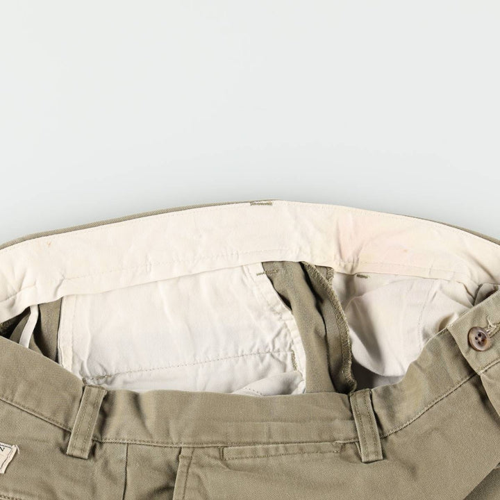 Ralph Lauren POLO by Ralph Lauren PROSPECT PANT Chino pants for men, equivalent to w34 cotton Khaki type brown Vintage Second Hand