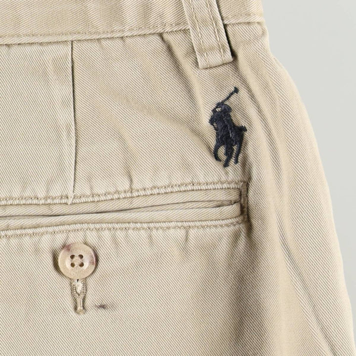 Ralph Lauren POLO by Ralph Lauren PRESTON PANT, Men's Chino Pants, Size W33 cotton Beige type Vintage Second Hand
