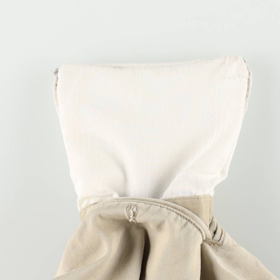 Ralph Lauren POLO by Ralph Lauren PRESTON PANT, Men's Chino Pants, Size W33 cotton Beige type Vintage Second Hand