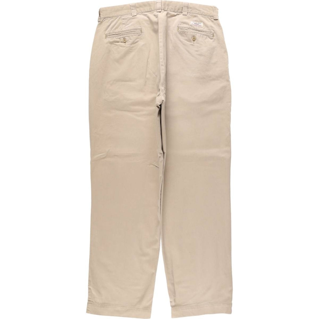 Ralph Lauren POLO by Ralph Lauren PHILIP PANT chino pants, men's size W34 cotton Beige type Vintage Second Hand