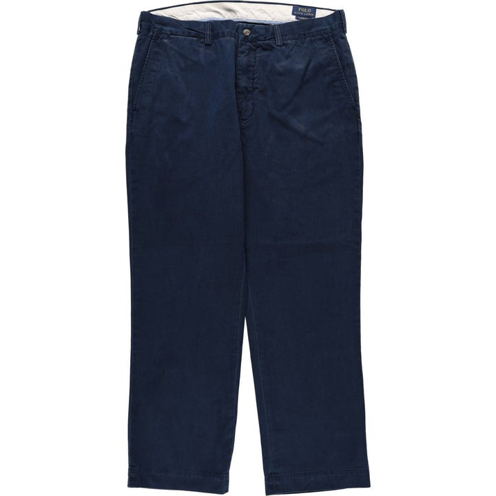 Ralph Lauren POLO RALPH LAUREN Classic Fit Chino Pants, Men's, Size W36 cotton navy blue type Vintage Second Hand