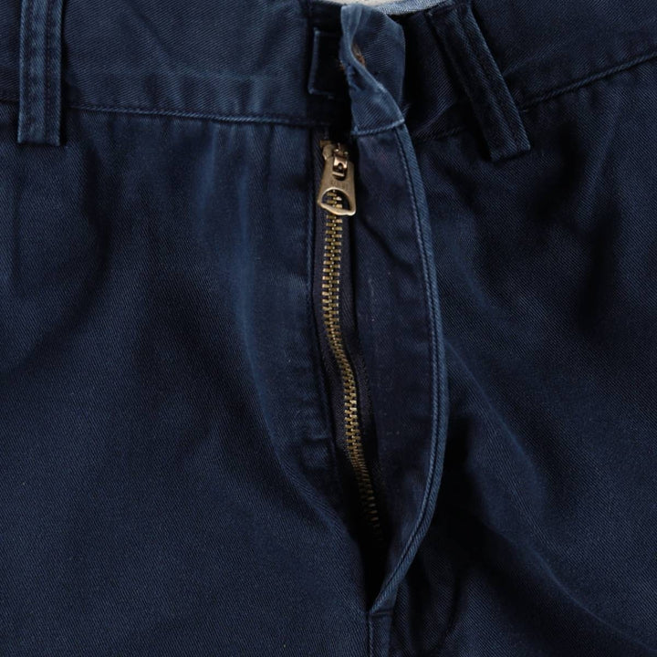 Ralph Lauren POLO RALPH LAUREN Classic Fit Chino Pants, Men's, Size W36 cotton navy blue type Vintage Second Hand