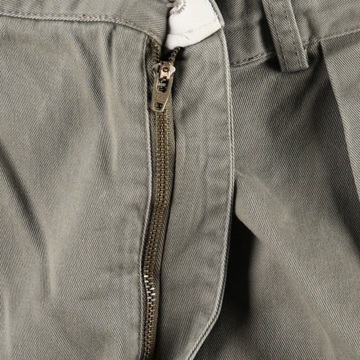 Ralph Lauren POLO by Ralph Lauren ANDREW PANT, two-pleat chino pants, men's, W35 equivalent cotton Khaki type brown Vintage Second Hand
