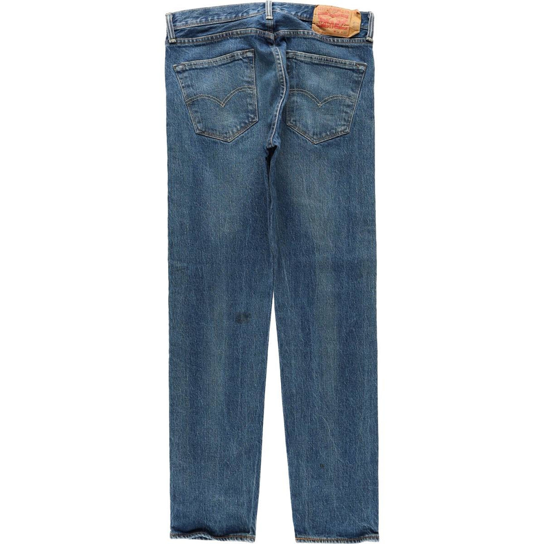 Levi's 501CT Tapered Denim Pants, Men's Size W32 (approx.) cotton blue type Vintage Second Hand