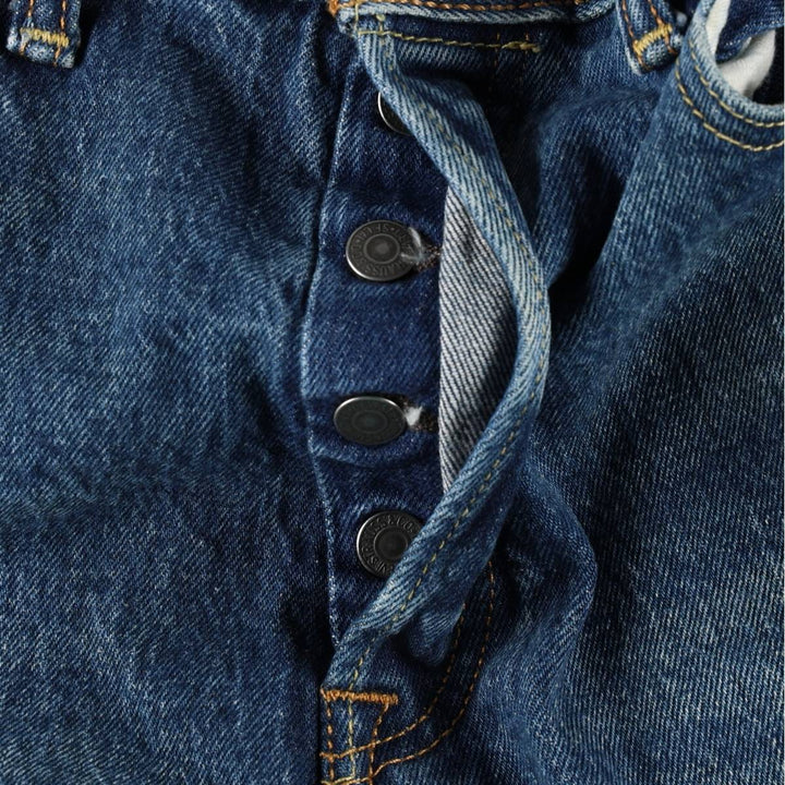 Levi's 501CT Tapered Denim Pants, Men's Size W32 (approx.) cotton blue type Vintage Second Hand
