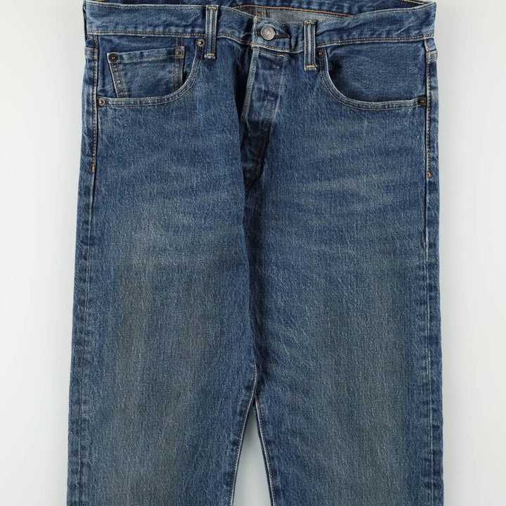 Levi's 501CT Tapered Denim Pants, Men's Size W32 (approx.) cotton blue type Vintage Second Hand