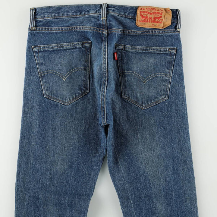 Levi's 501CT Tapered Denim Pants, Men's Size W32 (approx.) cotton blue type Vintage Second Hand