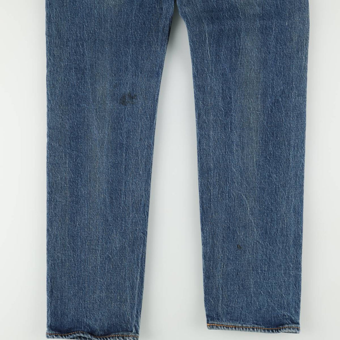 Levi's 501CT Tapered Denim Pants, Men's Size W32 (approx.) cotton blue type Vintage Second Hand