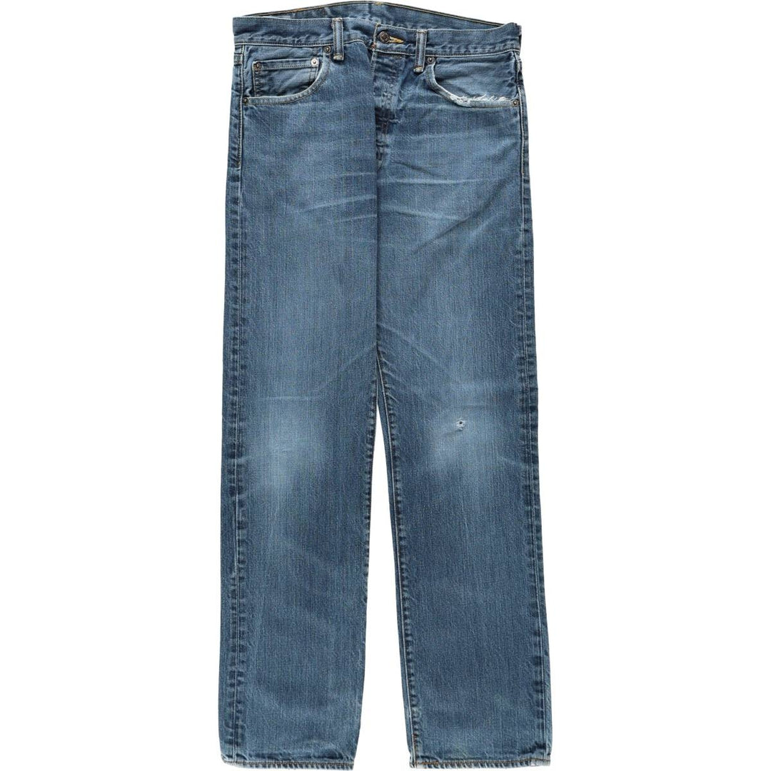 Levi's 501 straight denim pants for men, size W32 cotton blue type Vintage Second Hand