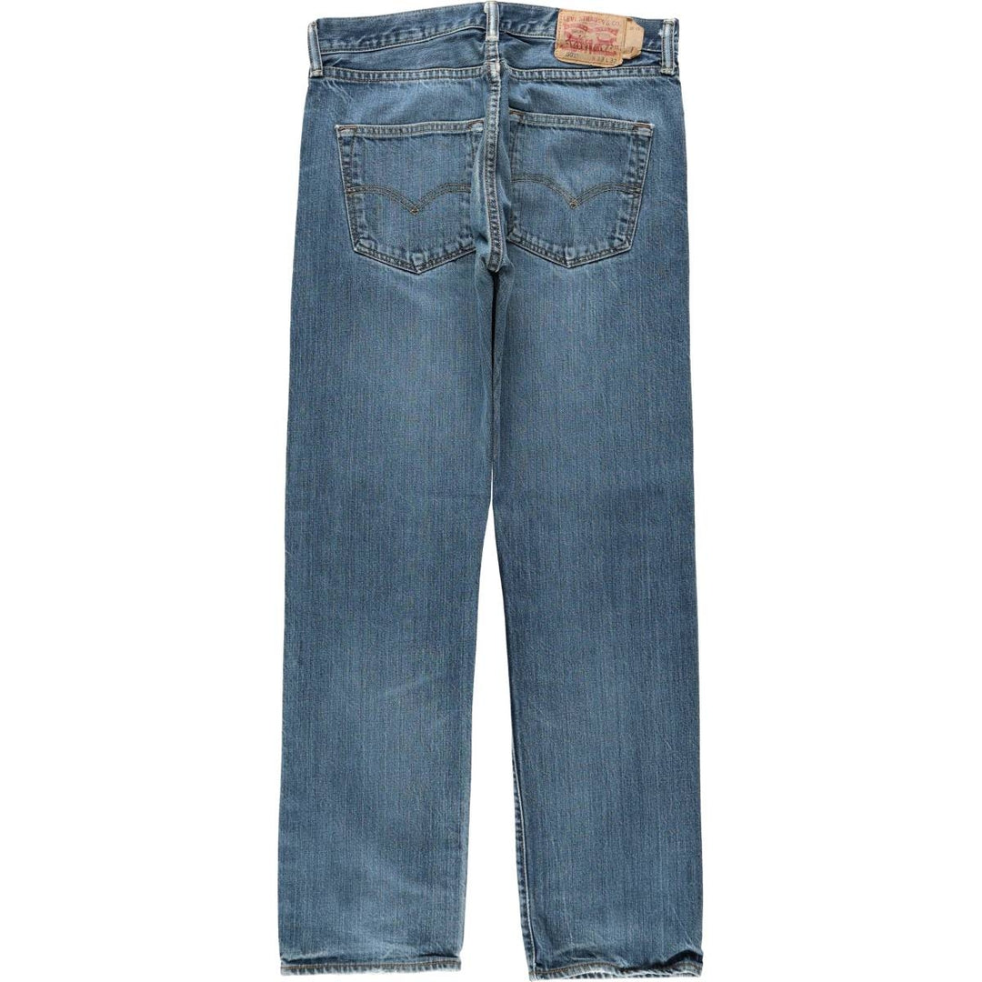 Levi's 501 straight denim pants for men, size W32 cotton blue type Vintage Second Hand