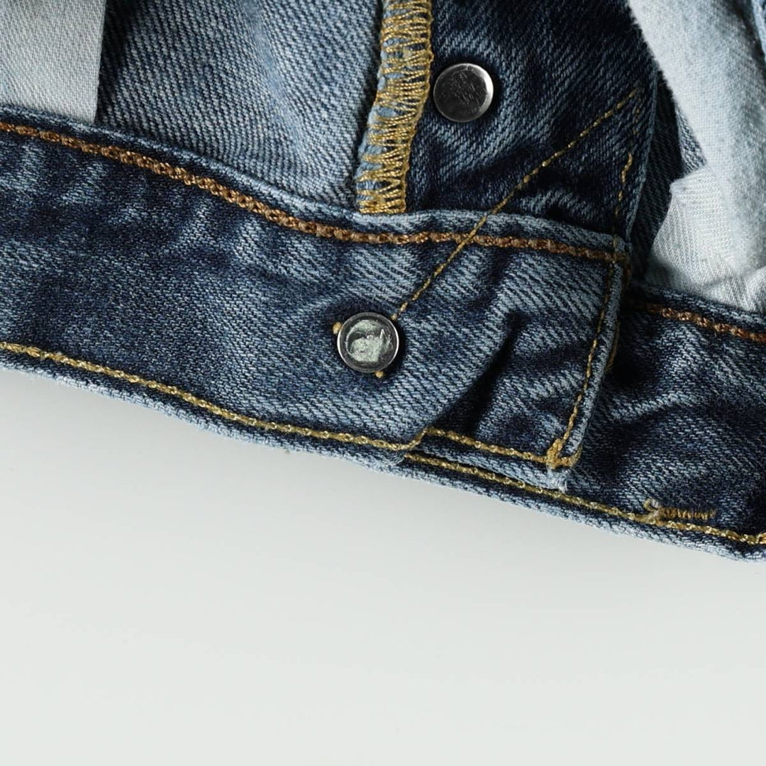 Levi's 501 straight denim pants for men, size W32 cotton blue type Vintage Second Hand