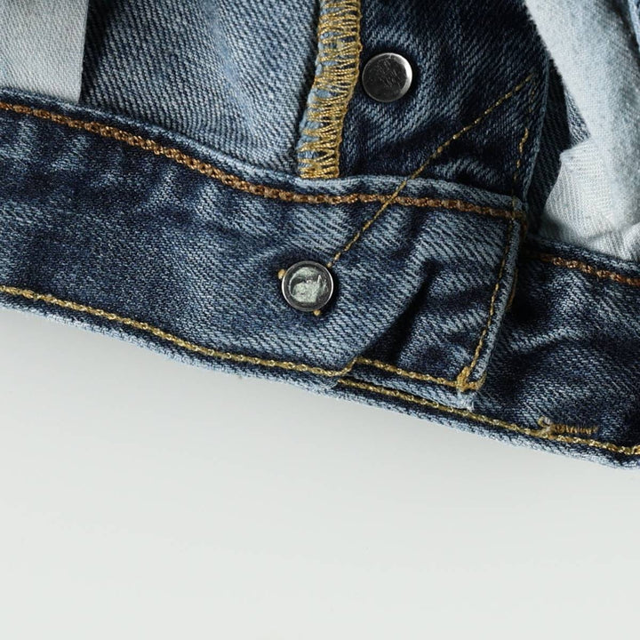 Levi's 501 straight denim pants for men, size W32 cotton blue type Vintage Second Hand