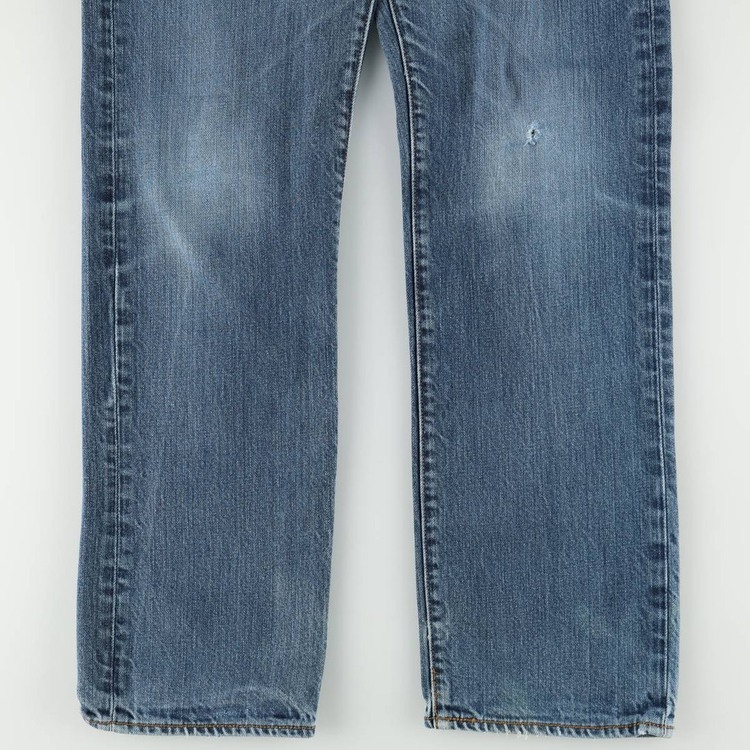 Levi's 501 straight denim pants for men, size W32 cotton blue type Vintage Second Hand