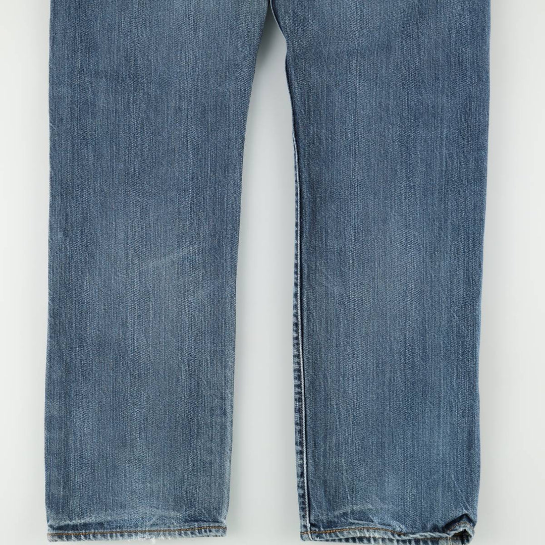 Levi's 501 straight denim pants for men, size W32 cotton blue type Vintage Second Hand