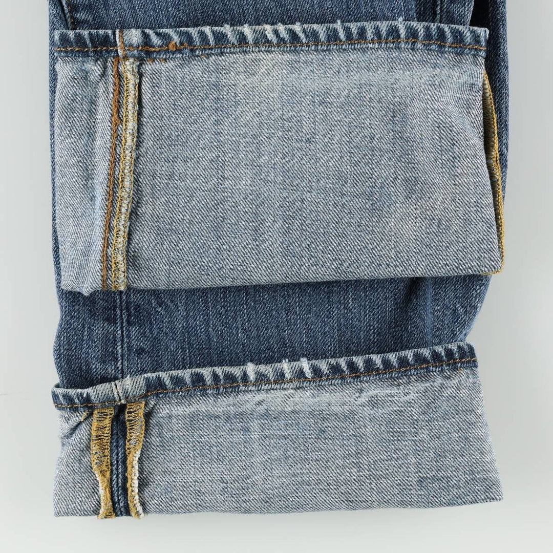 Levi's 501 straight denim pants for men, size W32 cotton blue type Vintage Second Hand