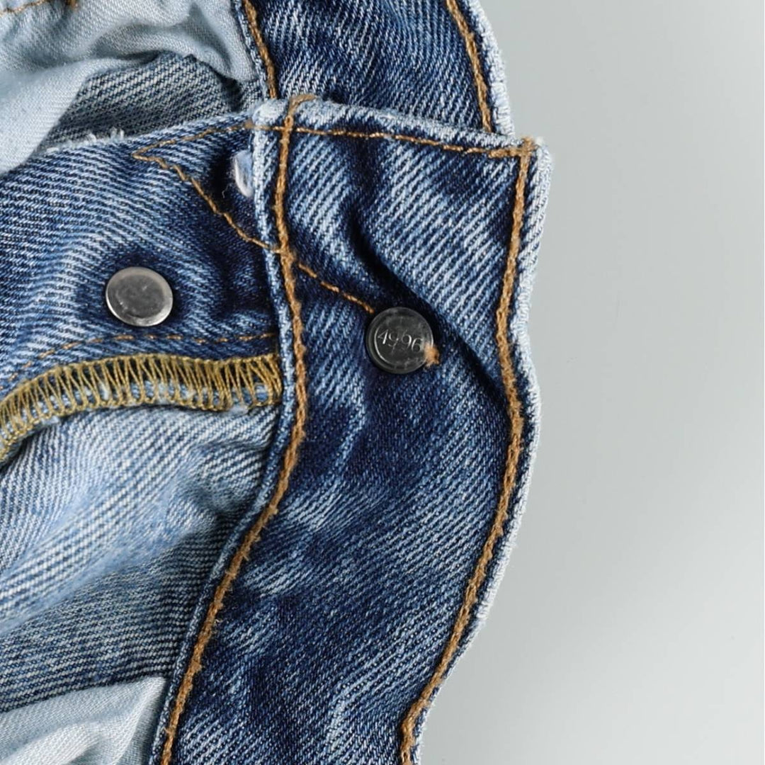 Levi's 501 straight denim pants for men, size W35 cotton blue type Vintage Second Hand