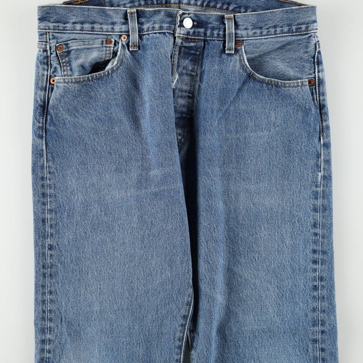 Levi's 501 straight denim pants for men, size W35 cotton blue type Vintage Second Hand