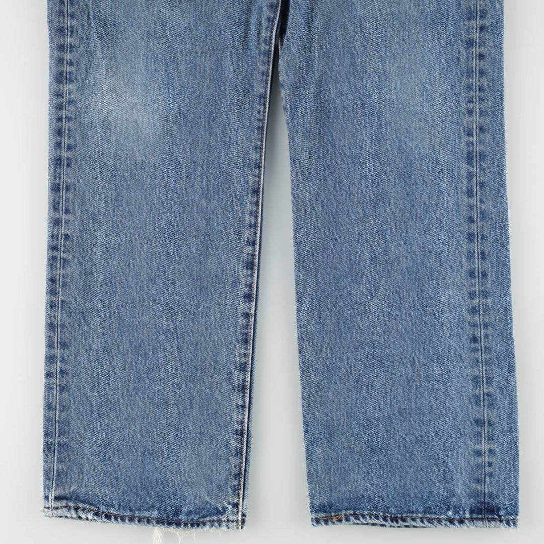 Levi's 501 straight denim pants for men, size W35 cotton blue type Vintage Second Hand
