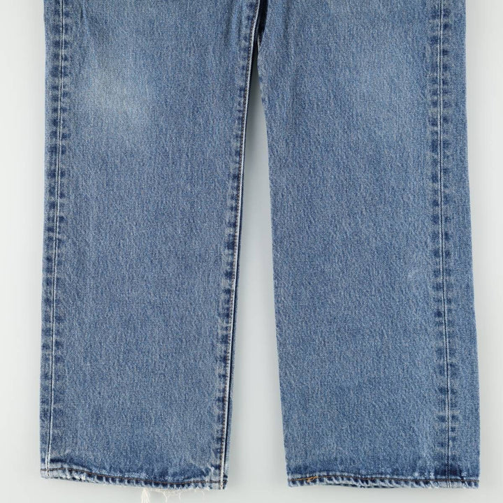 Levi's 501 straight denim pants for men, size W35 cotton blue type Vintage Second Hand