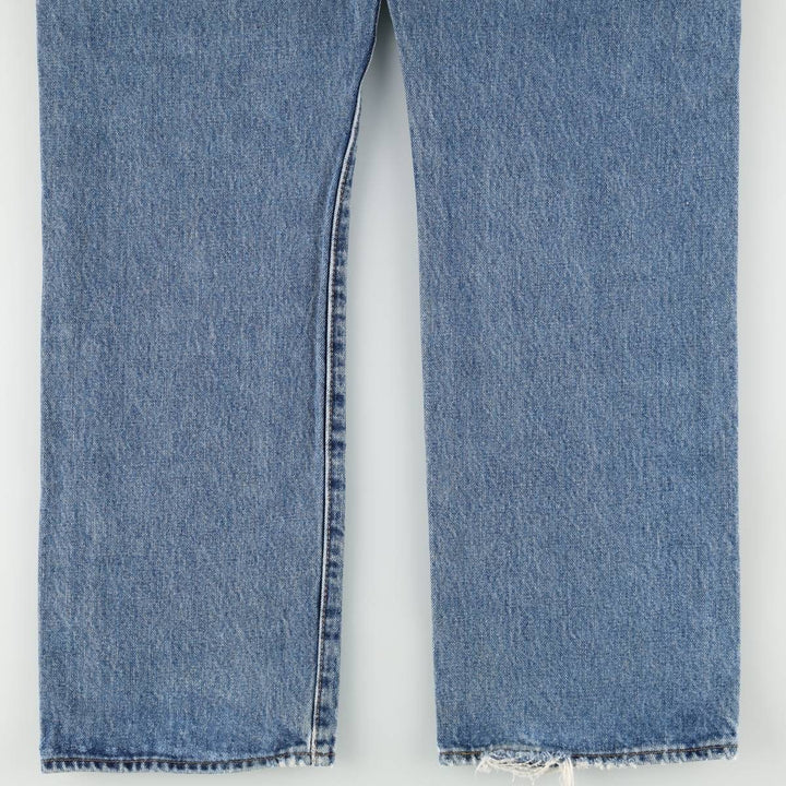 Levi's 501 straight denim pants for men, size W35 cotton blue type Vintage Second Hand