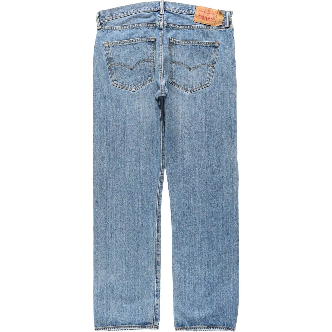 Levi's 501 Straight Denim Pants, Men's W36 (approx.), Vintage cotton blue type Vintage Second Hand