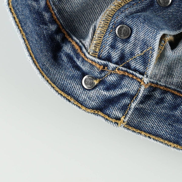 Levi's 501 Straight Denim Pants, Men's W36 (approx.), Vintage cotton blue type Vintage Second Hand