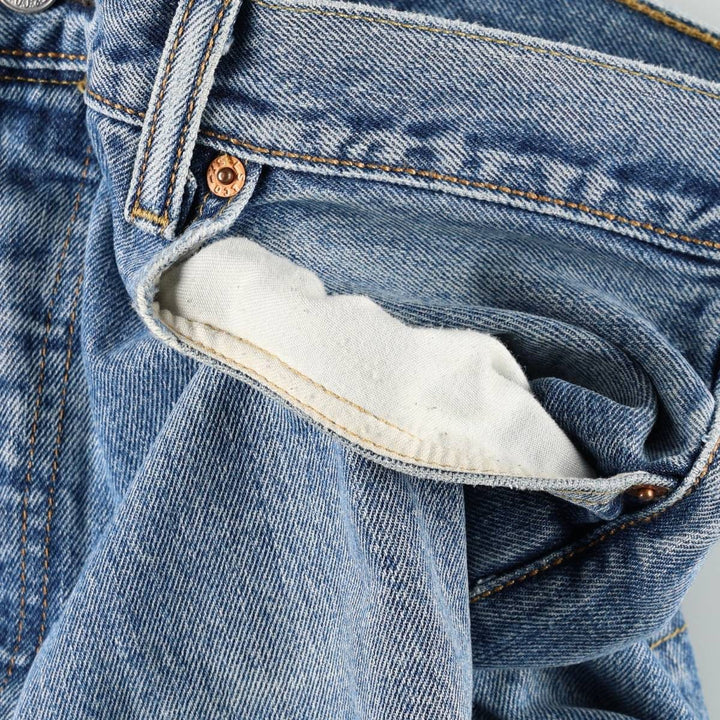 Levi's 501 Straight Denim Pants, Men's W36 (approx.), Vintage cotton blue type Vintage Second Hand